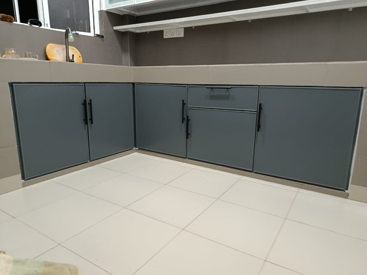 Aluminum Pantry Drawers